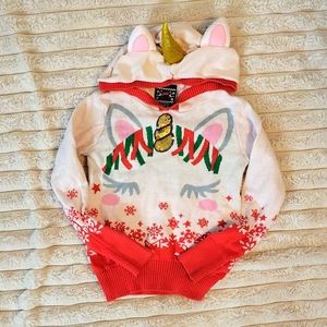 Holiday sweater, size xs, pink